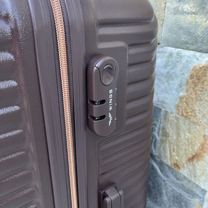 Валіза дорожня велика Wings WN01 L Коричневий