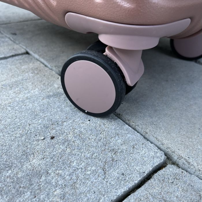 Валіза дорожня середня Wings WN01 M Рожеве золото