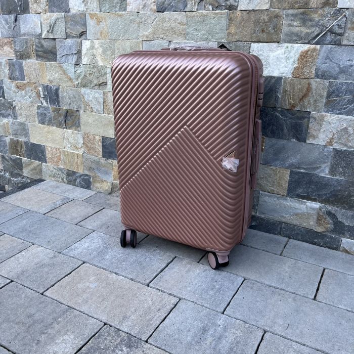 Валіза дорожня середня Wings WN01 M Рожеве золото