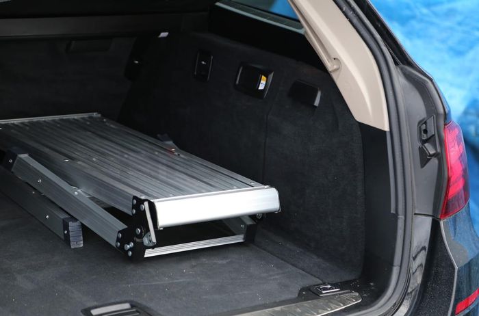 Алюминиевая складная рабочая платформа HIGHER ML-203