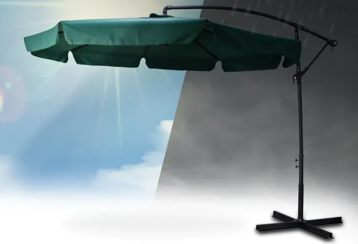 Зонт садовый с наклоном PLONOS 4232 Зеленый