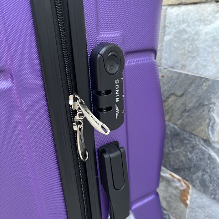 Валіза дорожня велика Wings 147 L Фіолетовий
