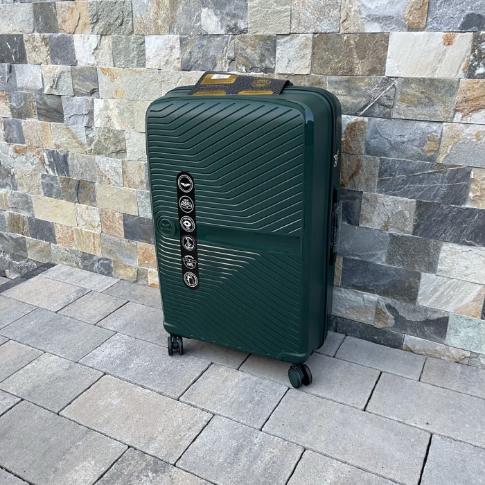 Валіза дорожня велика з поліпропілену Wings DQ181-04 L Зелений