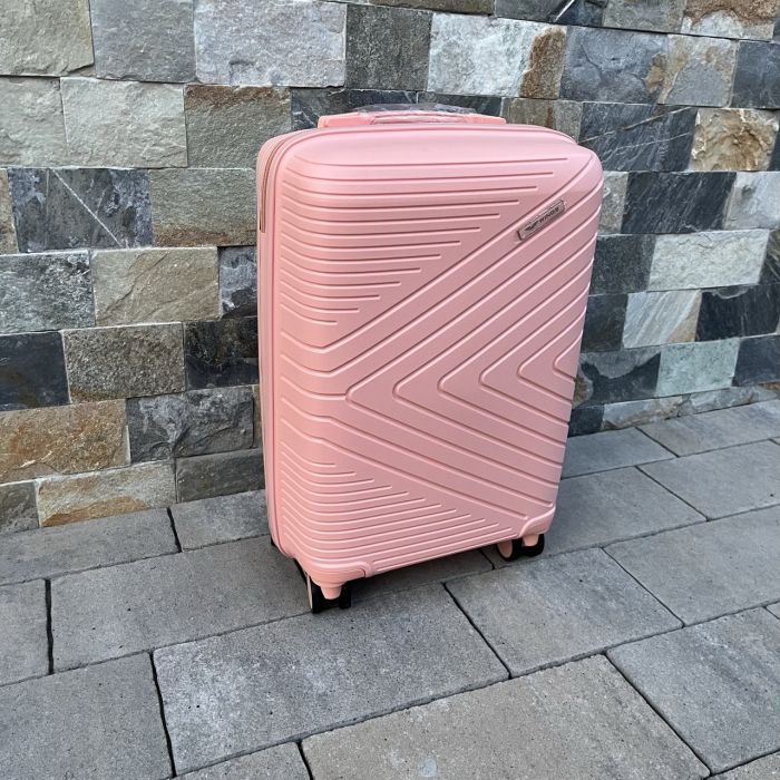 Валіза дорожня мала з поліпропілену Wings DQ181-05 S Персиковий