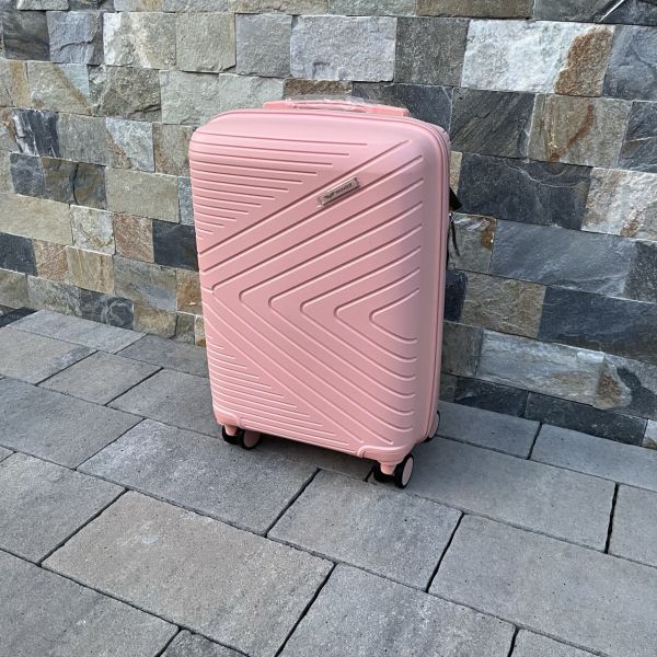 Валіза дорожня мала з поліпропілену Wings DQ181-05 S Персиковий
