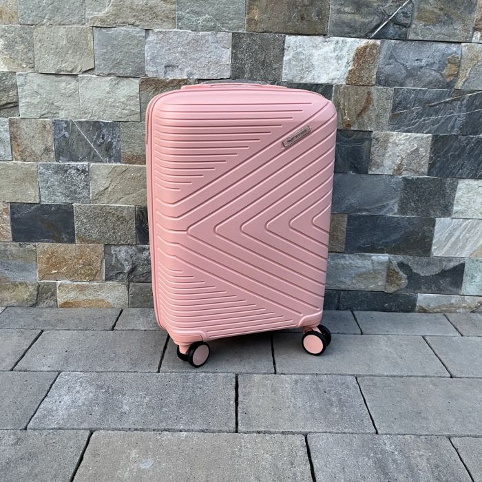 Валіза дорожня мала з поліпропілену Wings DQ181-05 S Персиковий