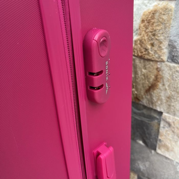 Валіза дорожня велика Wings 266 L Малиновий