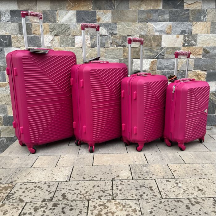 Валіза дорожня міні (ручна поклажа) Wings 266 XS Малиновий