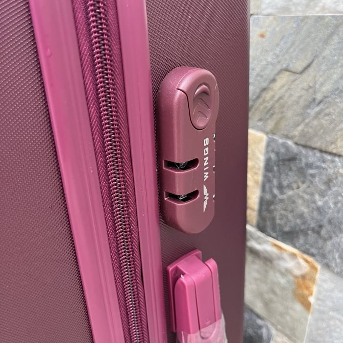 Валіза дорожня середня Wings 266 M Бордовий