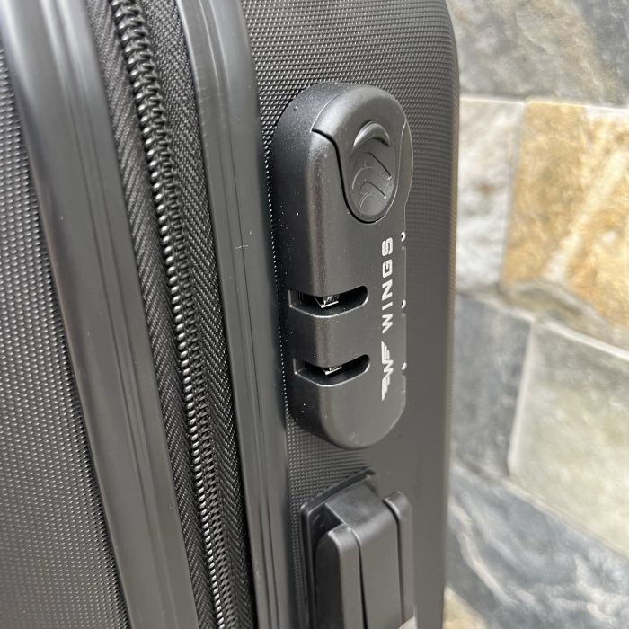 Валіза дорожня мала Wings 266 S Чорний