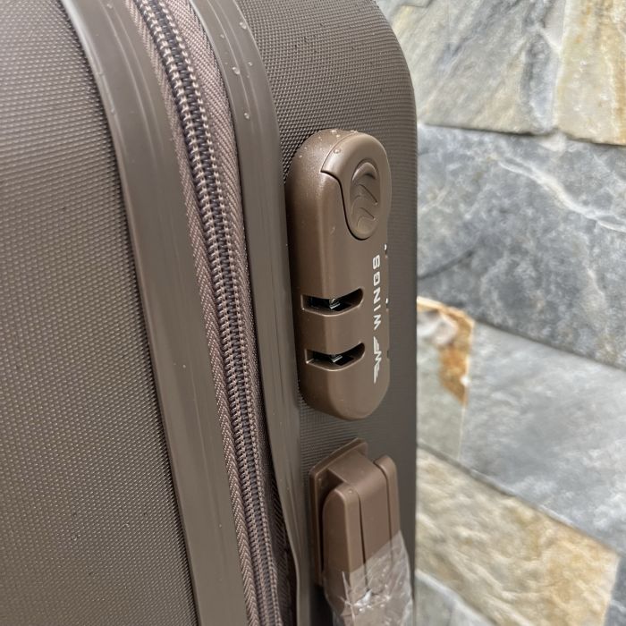 Валіза дорожня мала Wings 266 S Коричневий