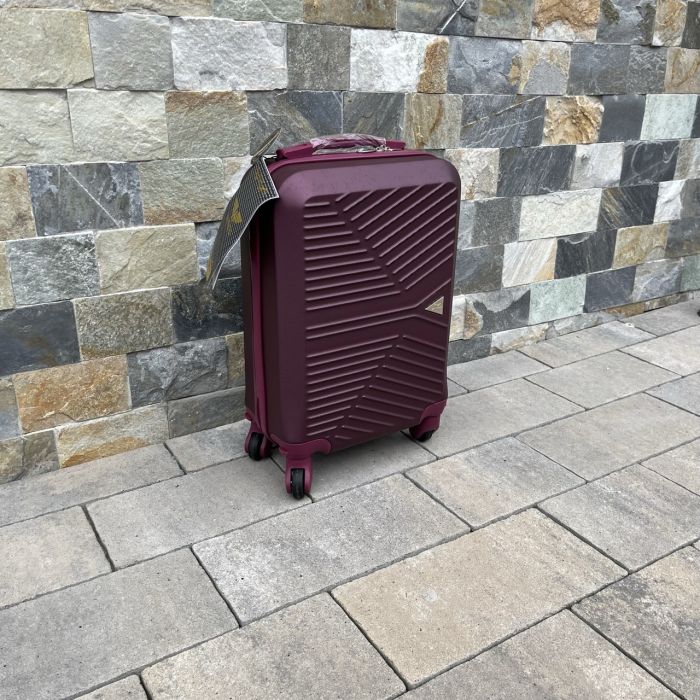 Валіза дорожня міні (ручна поклажа) Wings 266 XS Бордовий