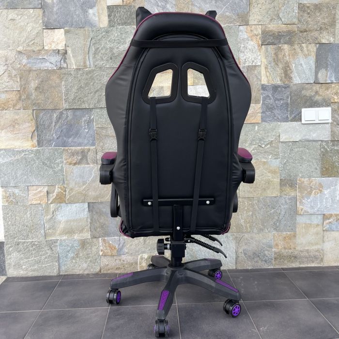 Комп‘ютерне крісло PRESTIGE Чорно-фіолетовий