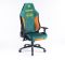 Комп'ютерне крісло із тканини Ergo System G20 Зелено-жовтий