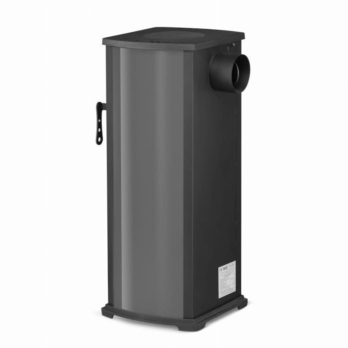 Стальная каминная печь BLIST Ekonomik Lux 8,5 кВт Графитовый