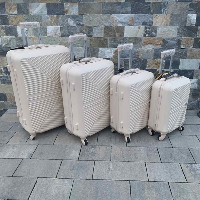 Валіза дорожня велика Wings 266 L Кремовий