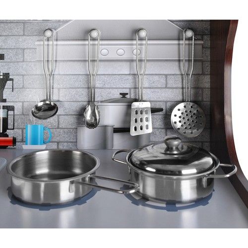 Детская игровая кухня KRUZZEL 22114 Коричневый/белый