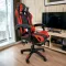 Компьютерное кресло GAMER KO24CZE Черно-красный