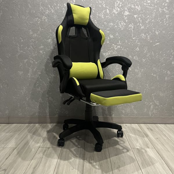 Комп'ютерне крісло із тканини PRESTIGE GС05-05 Зелений