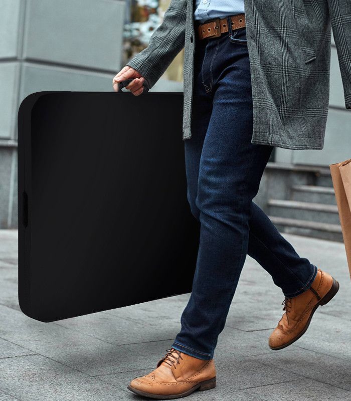 Набор садовой мебели Gordon: стол 180 см + 4 кресла Черный