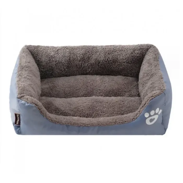 Лежак для собак/кошек KOT10 Elegant XL 80x65x17 см Серый