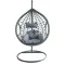 Подвесное кресло-кокон с подушкой Ecarla KR26 Серый