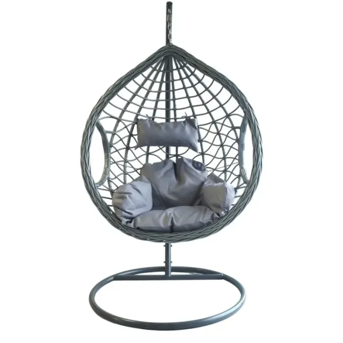 Подвесное кресло-кокон с подушкой Ecarla KR26 Серый