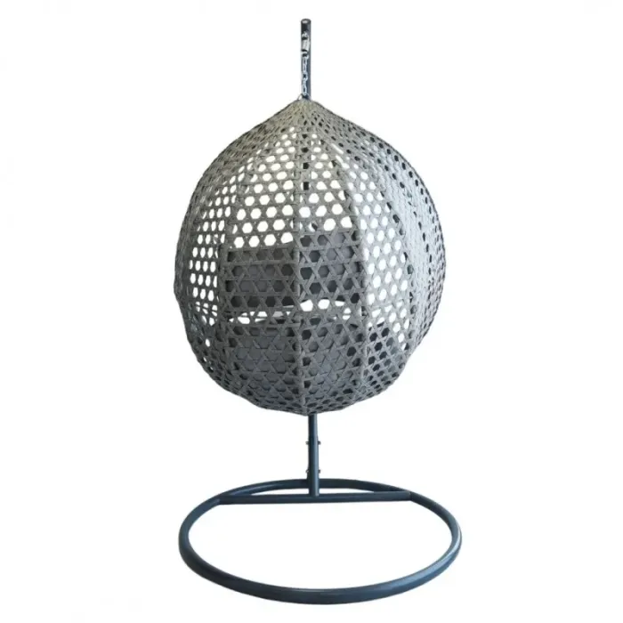 Подвесное кресло-кокон с подушкой Ecarla KR27 Серый