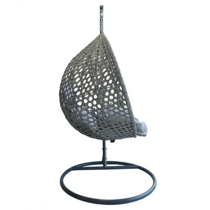 Подвесное кресло-кокон с подушкой Ecarla KR27 Серый