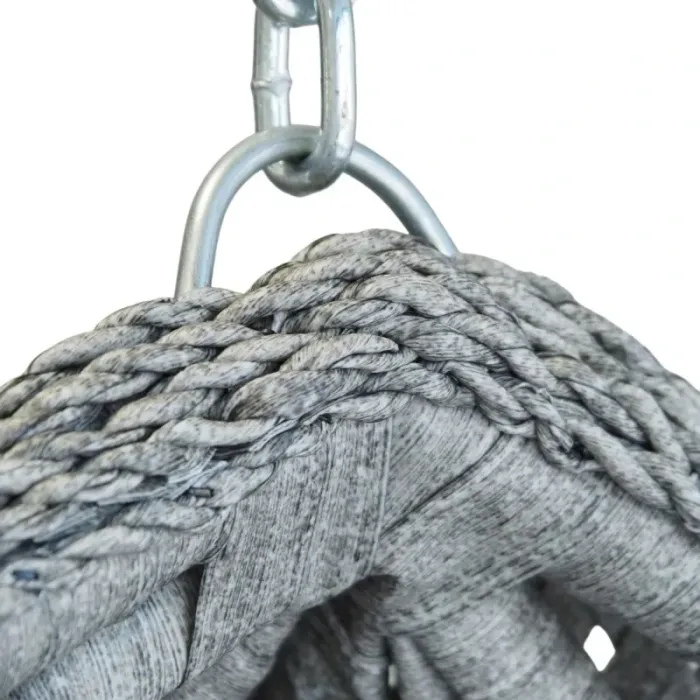 Подвесное кресло-кокон с подушкой Ecarla KR27 Серый