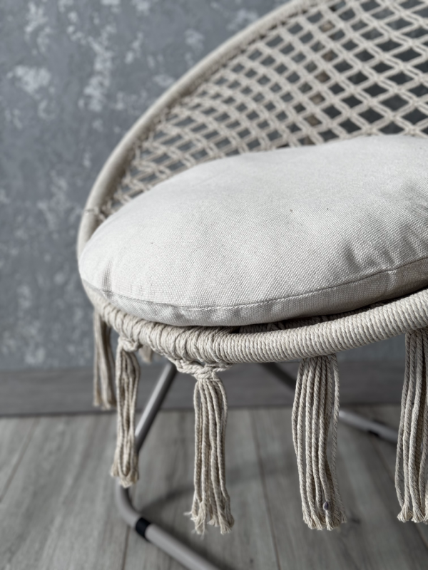 Раскладное кресло-гамак GRAZIA Кремовый