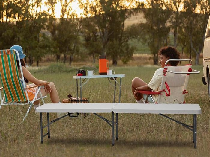 Раскладная скамейка Gordon G396 180 см Білий