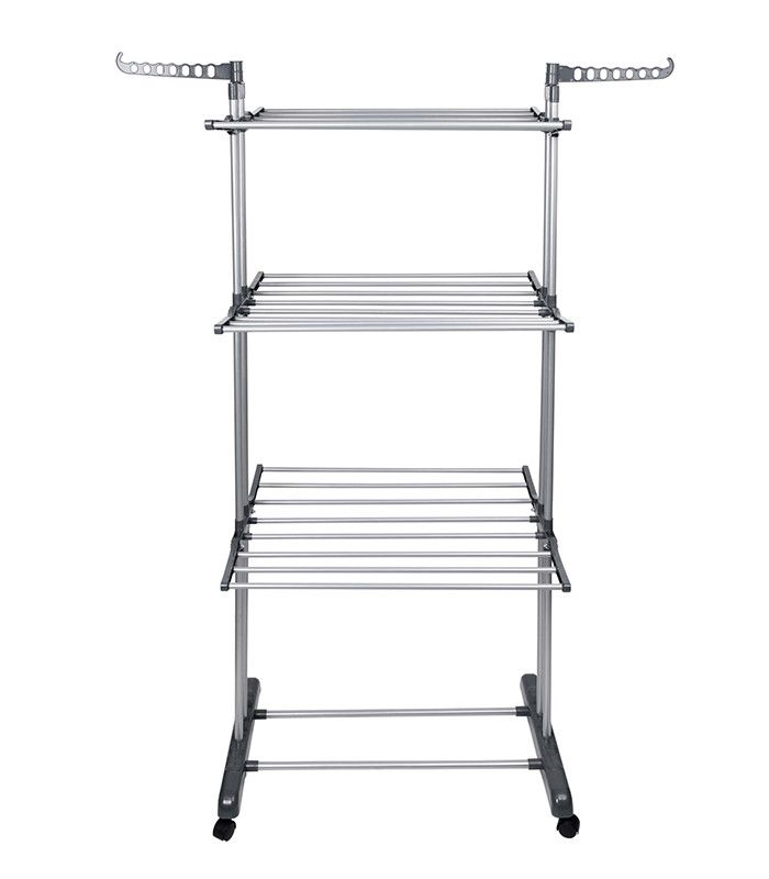 Складная сушилка для белья трехуровневая Gordon G447 Серый