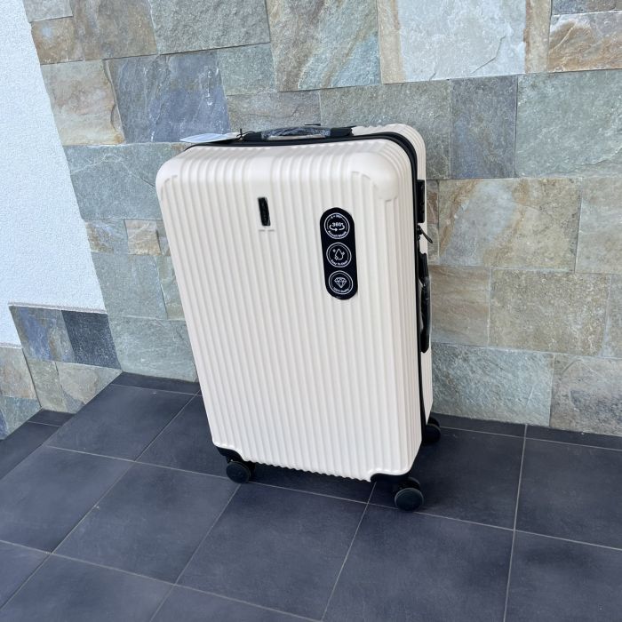 Валіза дорожня велика Wings EGRET L Кремовий