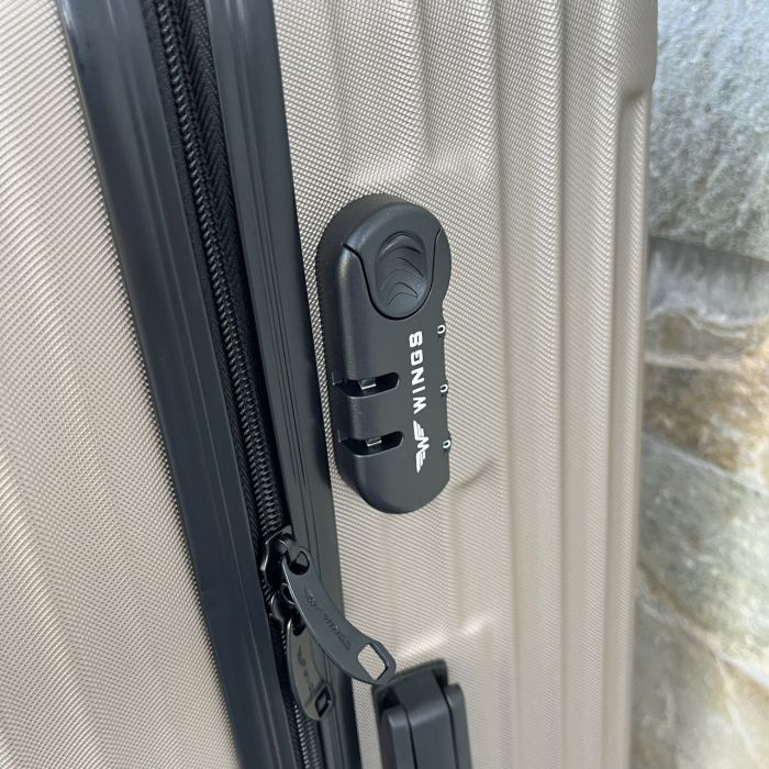 Валіза дорожня велика Wings EGRET L Шампань