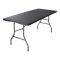 Садовий стіл розкладний Ecarla SC02CZ | 180х70х74 см Чорний