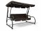 Садовые качели раскладные IdealGarden MAS-4026-1 3-х местные Коричневый