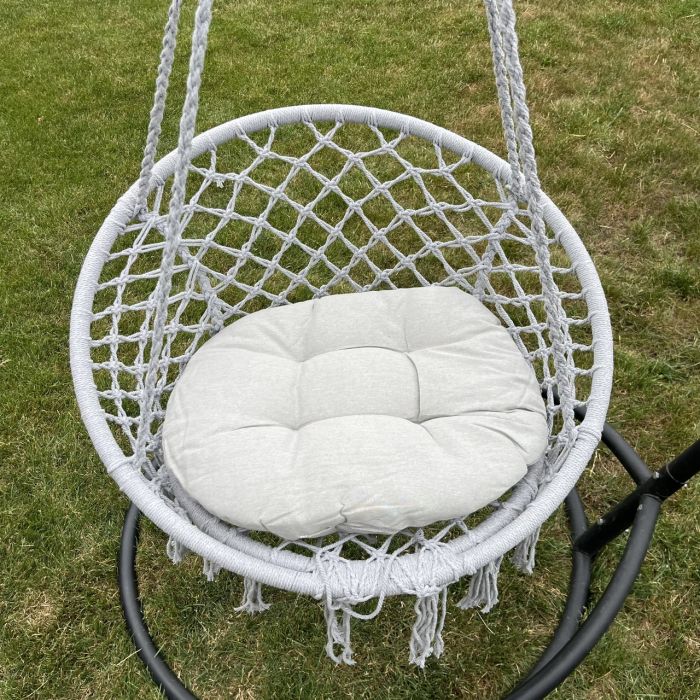 Подвесное кресло-качалка с подушкой GORDON G331 Серый