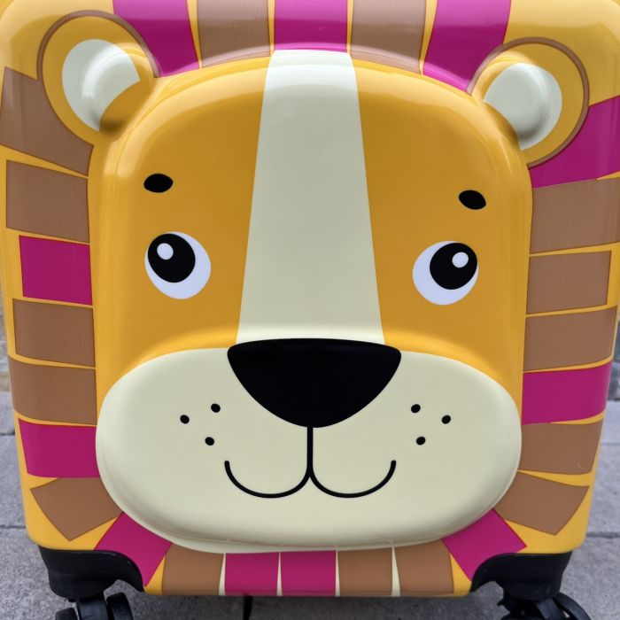 Детский дорожный чемодан на колесах Ecarla WP02 Оранжевый