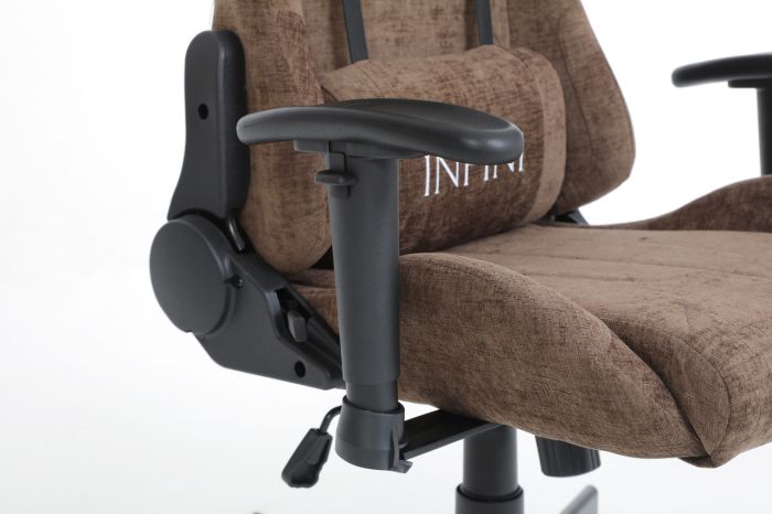 Компьютерное кресло из ткани Infini LUXOR Темно-коричневый