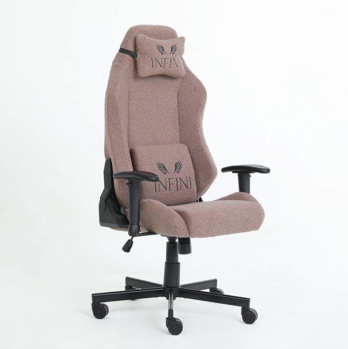 Компьютерное кресло из ткани Infini LUXOR Темно-коричневый