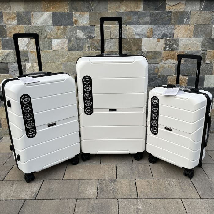 Валіза дорожня мала з поліпропілену Wings PP06 S Білий