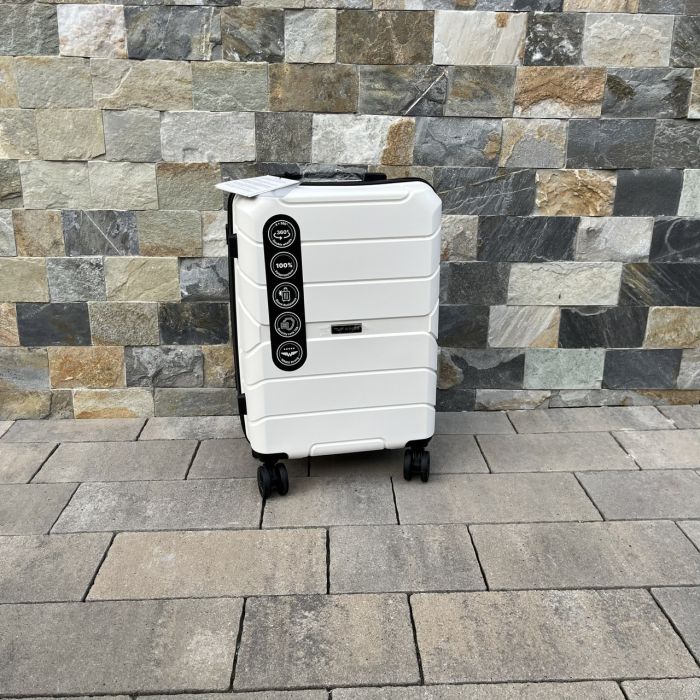 Валіза дорожня мала з поліпропілену Wings PP06 S Білий