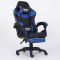 Комп‘ютерне крісло з підставкою для ніг INFINI ESPACE Чорно-синій