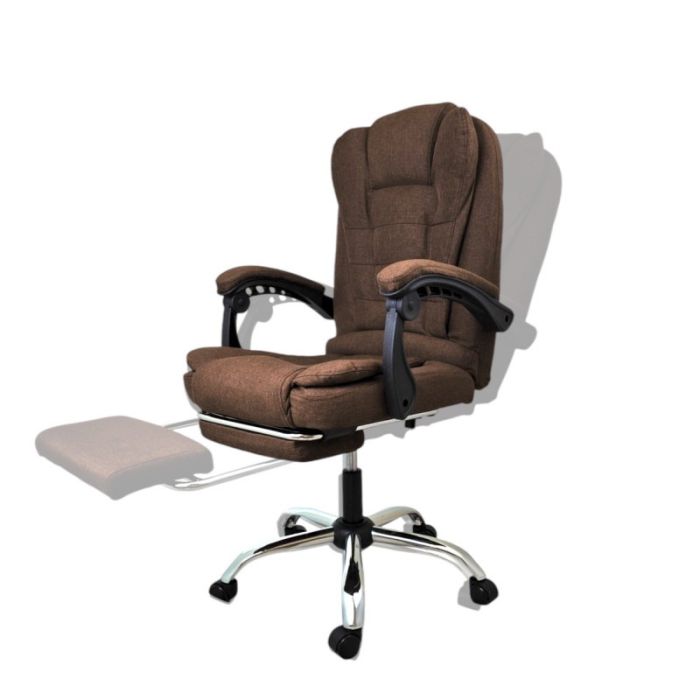 Офисное кресло из ткани BOSS КО22 Коричневый