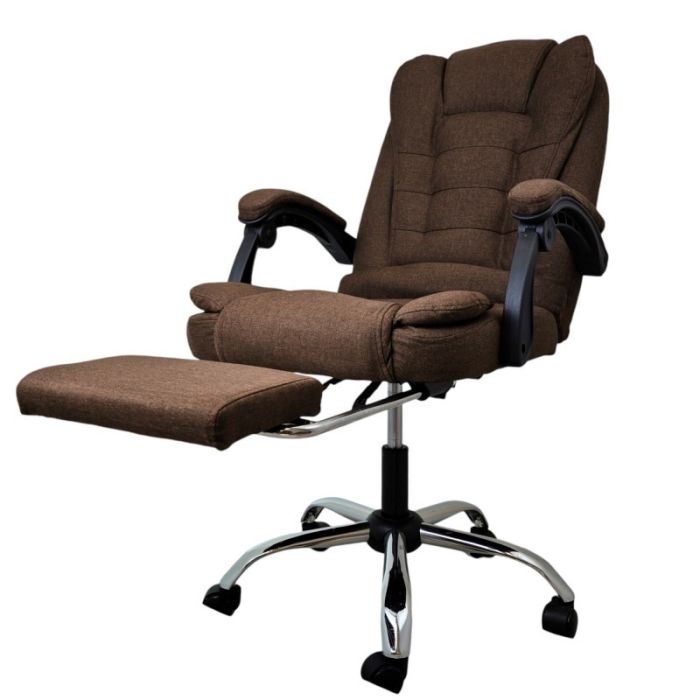 Офисное кресло из ткани BOSS КО22 Коричневый
