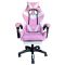 Комп‘ютерне крісло GAMER KO24R Рожево-білий