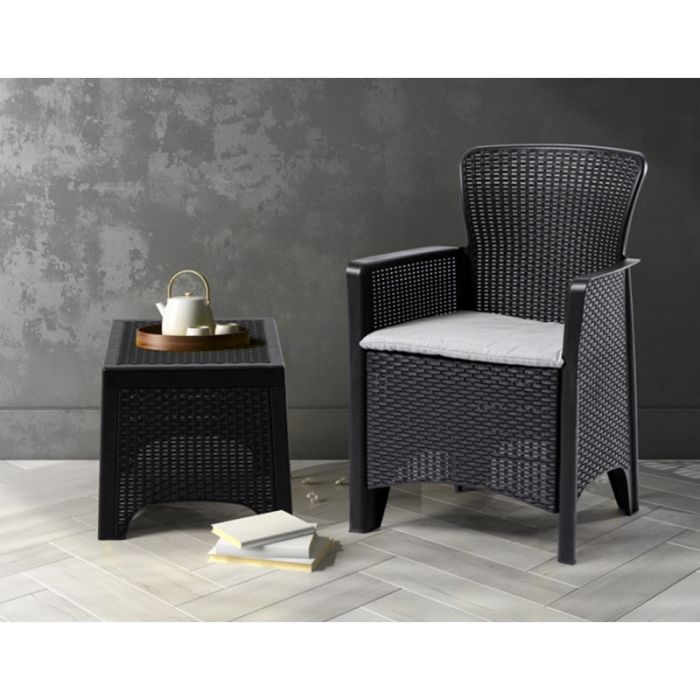 Комплект садовой мебели Bella SC08 графитовый