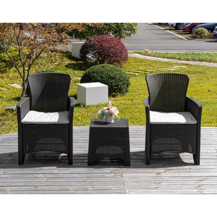 Комплект садовой мебели Bella SC08 графитовый