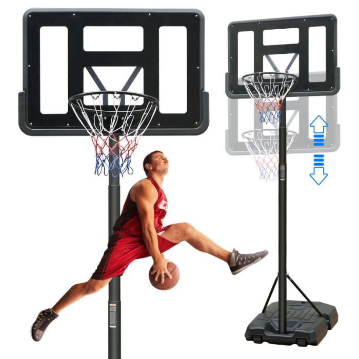 Стійка баскетбольна Ecarla AR14 із регульованою висотою 2.00-3,05 м.